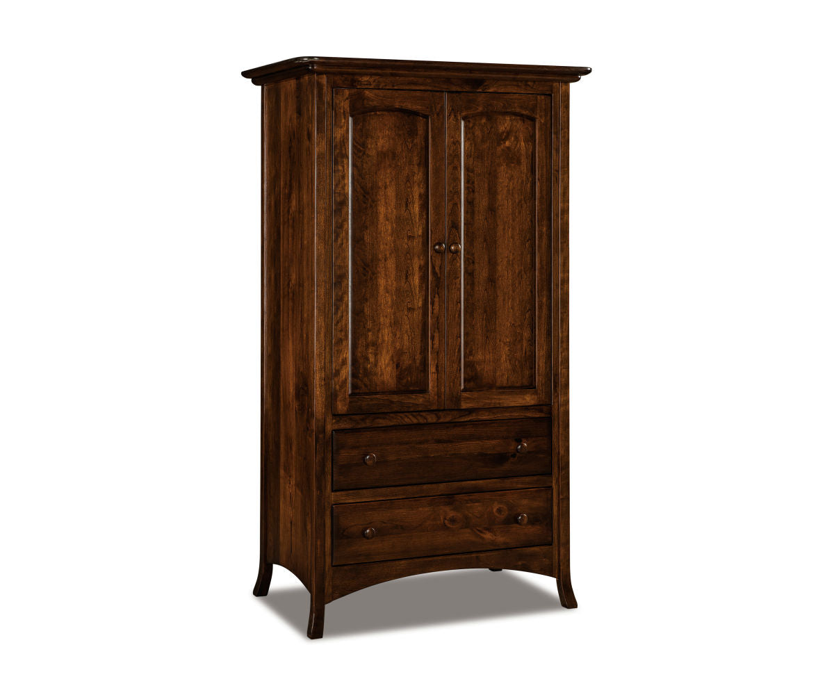 Carlisle Armoire; 2 drawer, 2 door – 43½"W