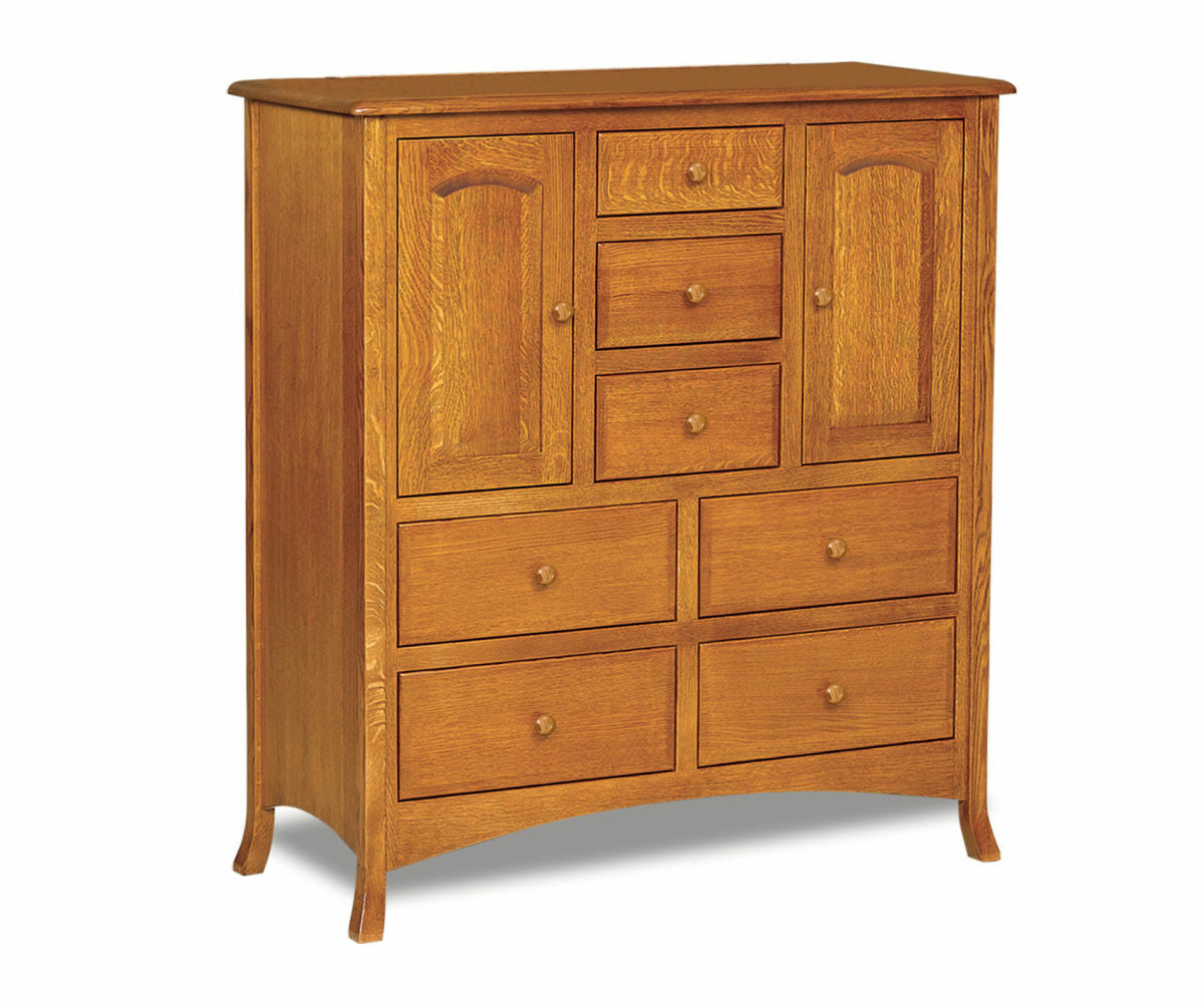 Carlisle His & Hers Chest; 7 drawer, 2 door – 50"W