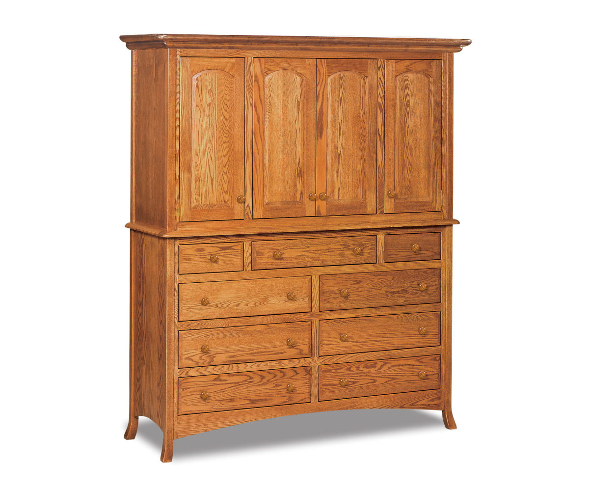 Carlisle 2 pc. Mule Chest; 9 drawer, 4 door – 69½"W