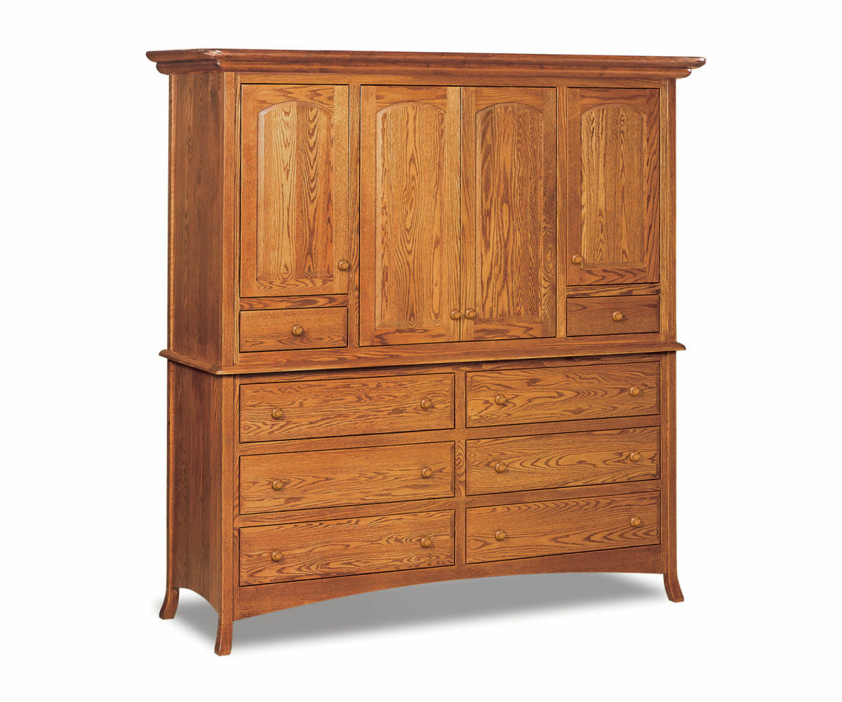 Carlisle 2 pc. Mule Chest; 8 drawer, 4 door – 77¾"W