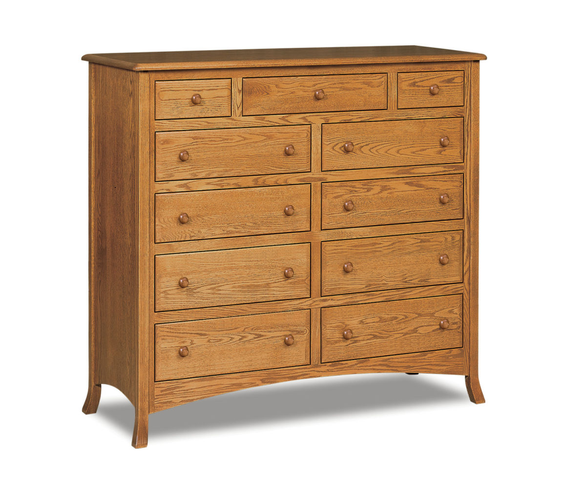Carlisle 11 Drawer Double Chest – 59"W
