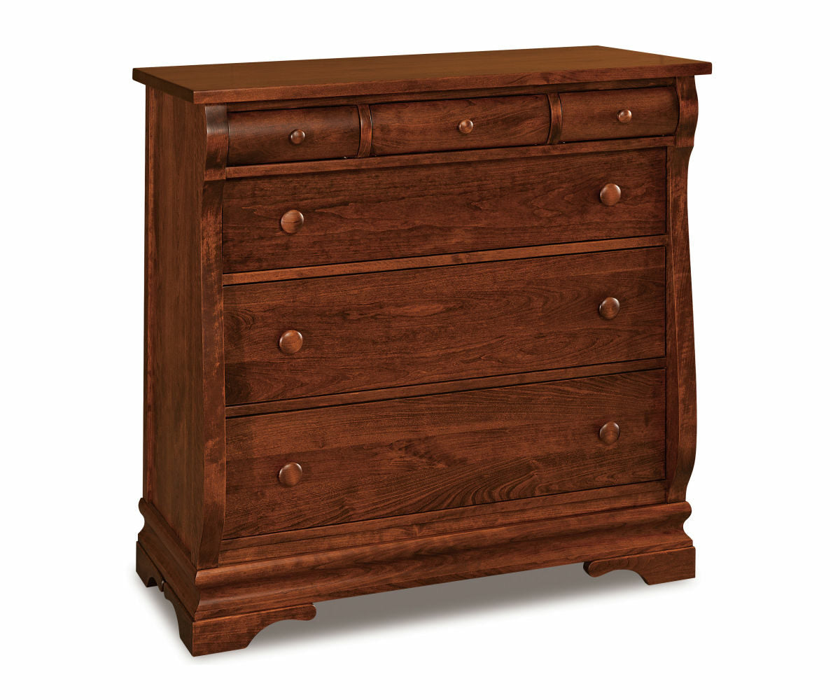 Chippewa Sleigh 5 Drawer Chest – 41¼"W