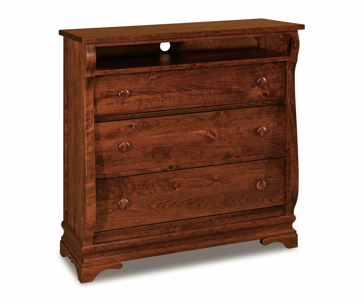 Chippewa Sleigh 5 Drawer Chest – 41¼"W