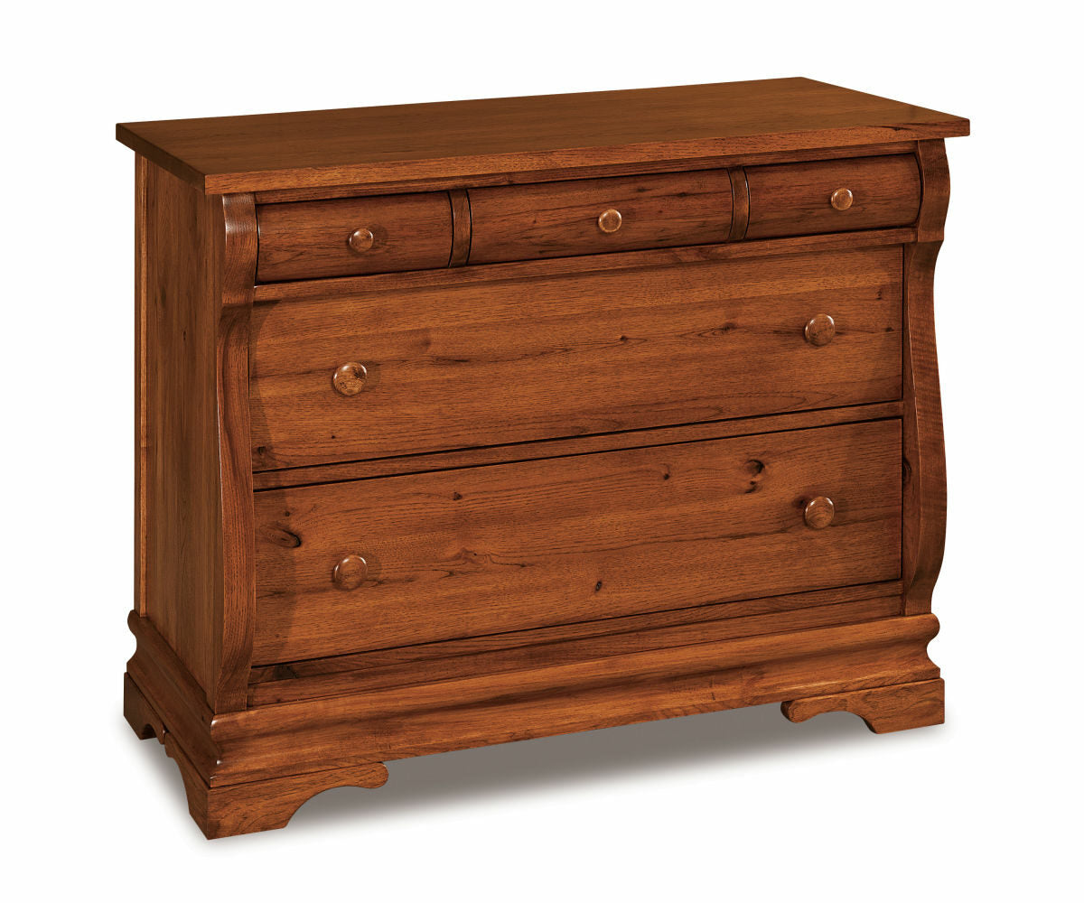 Chippewa Sleigh 5 Drawer Chest – 41¼"W