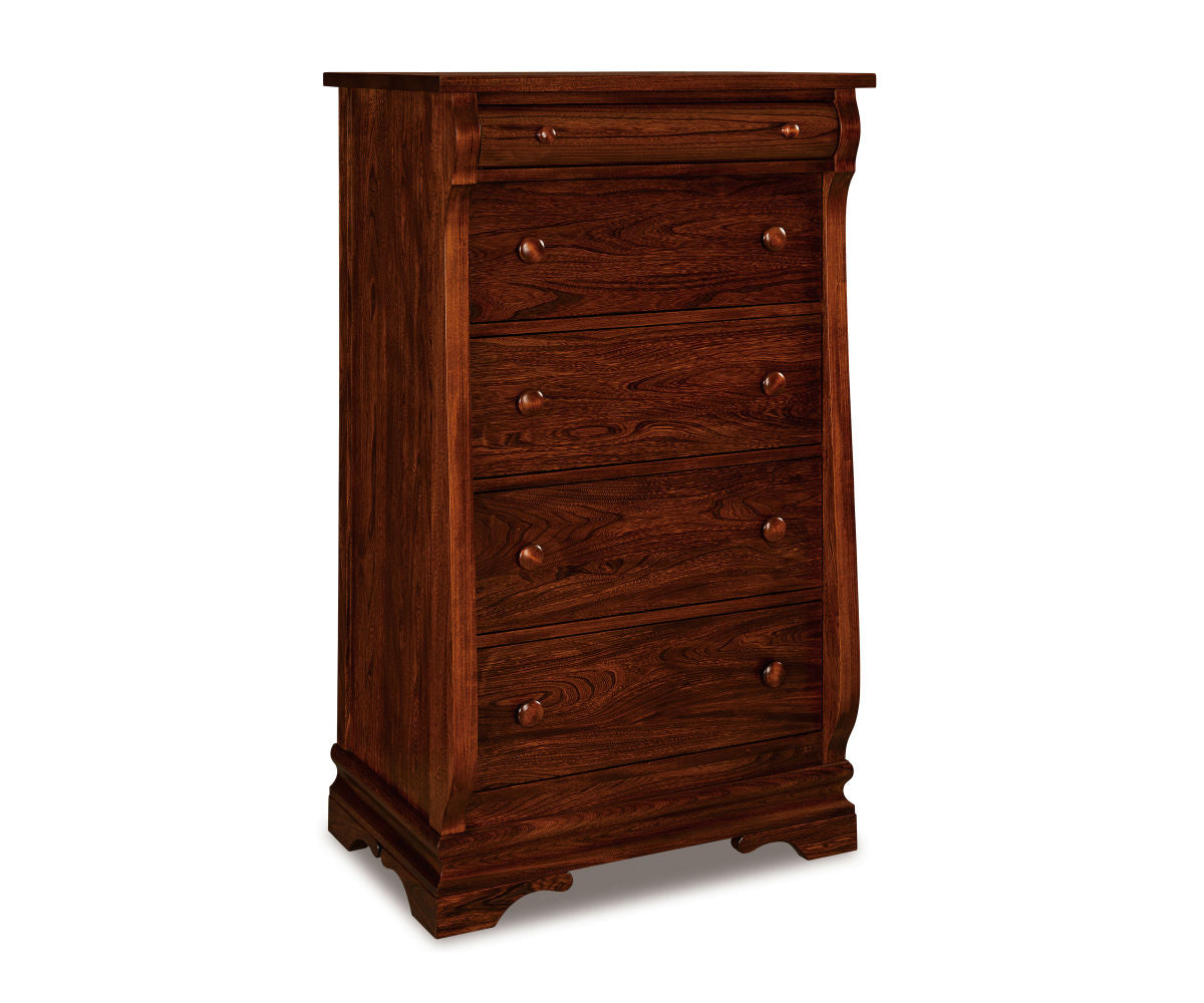 Chippewa Sleigh 5 Drawer Chest – 31¼"W