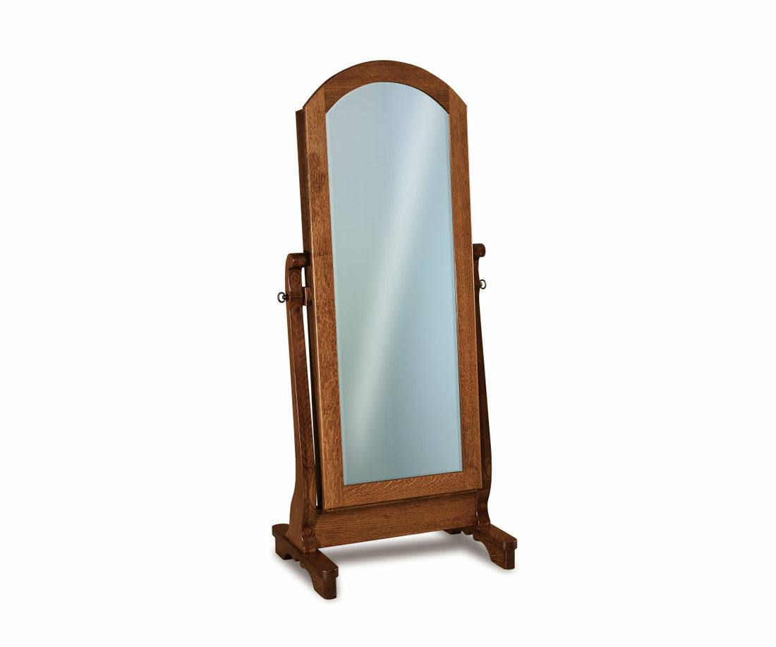 Chippewa Sleigh Beveled Cheval Mirror – 26"W