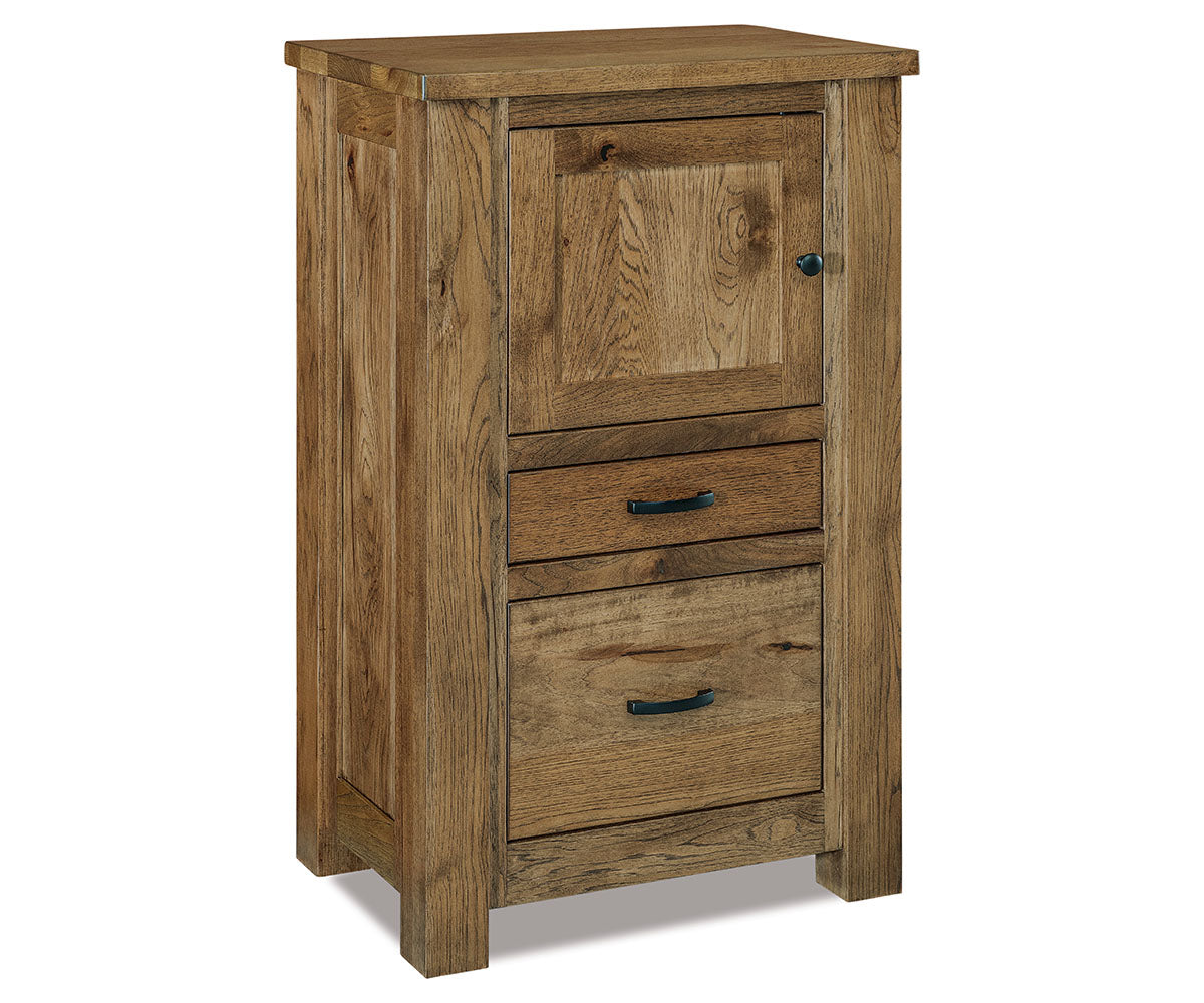 Cottage C-Pap Nightstand; 2 drawer, 1 door – 25¼"W