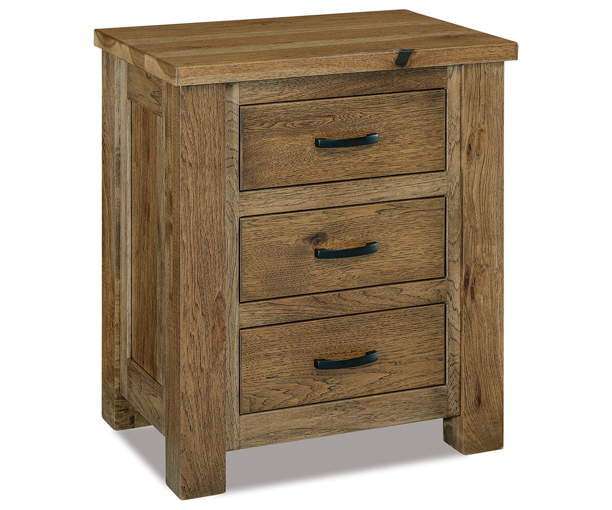 Cottage 3 Drawer Nightstand – 23½"W