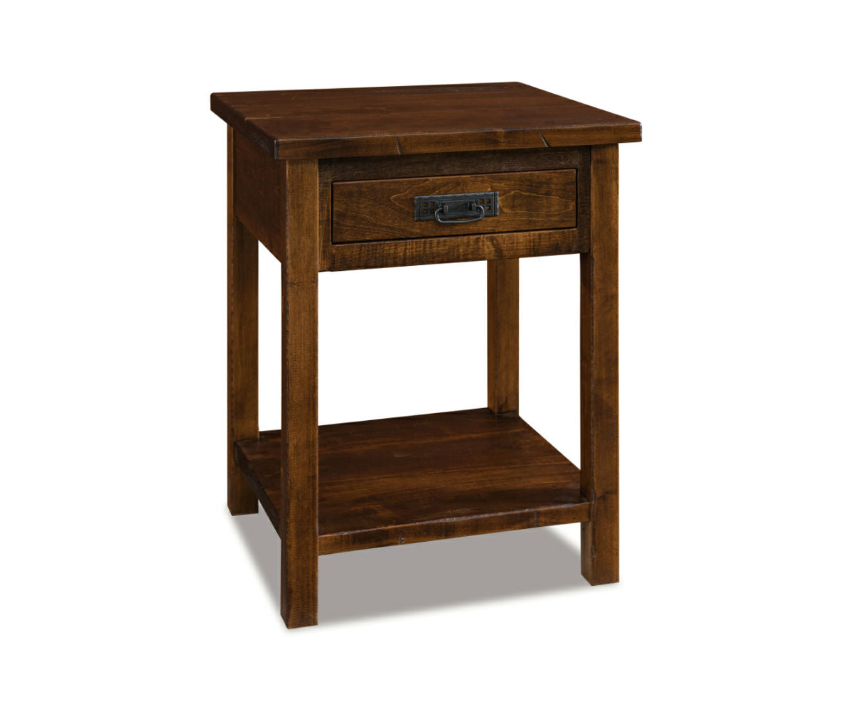 Dumont 1 Drawer Open Nightstand – 21¼"W