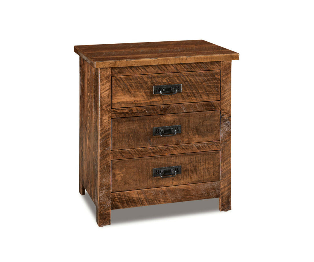 Dumont 3 Drawer Nightstand – 25"W