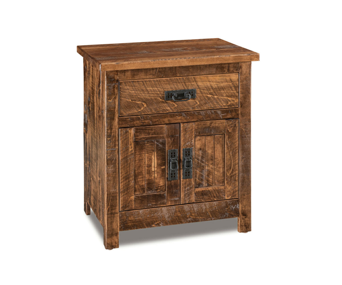 Dumont 1 Drawer, 2 Door Nightstand – 25"W