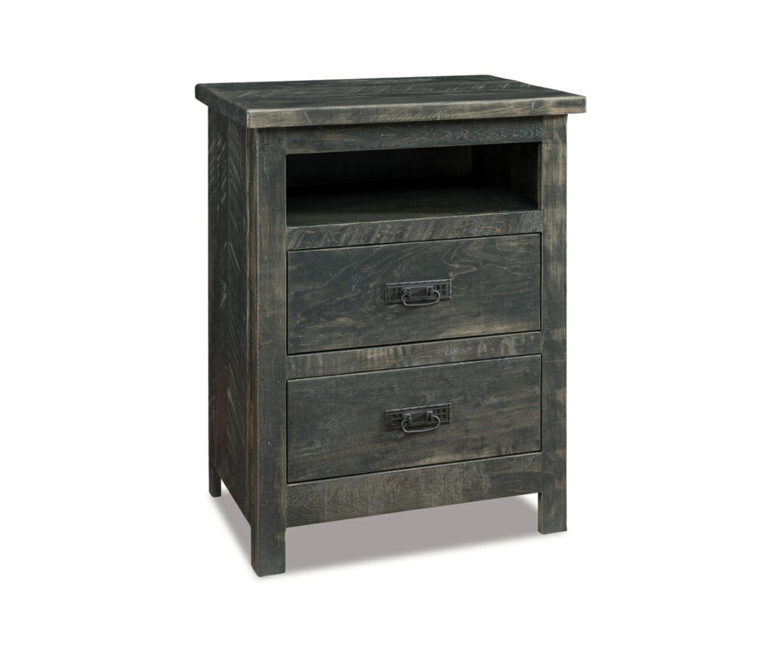 Dumont 2 Drawer Nightstand w/opening – 25"W