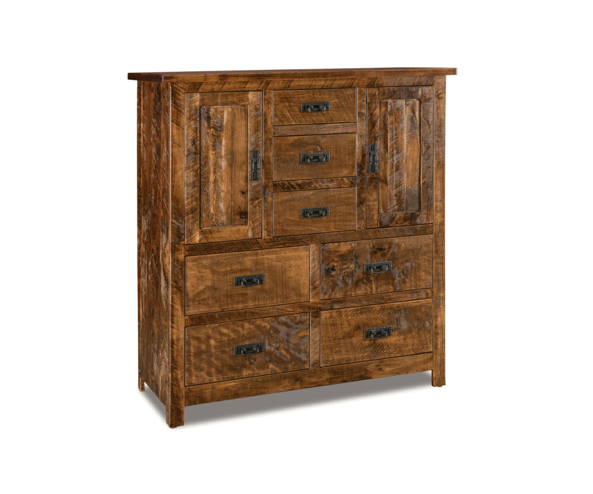 Dumont His & Hers Chest; 7 drawer, 2 door – 50"W