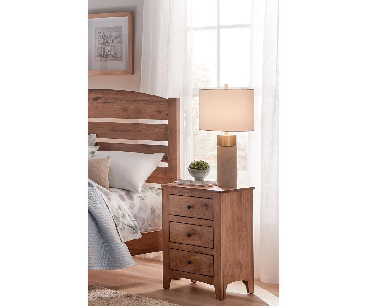 Dover 3 Drawer Nightstand – 20½"W
