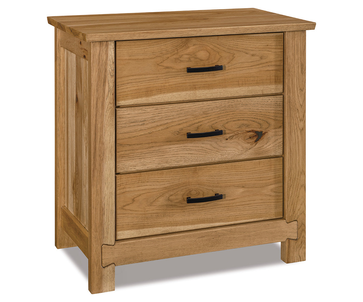 Dovetail 3 Drawer Nightstand – 30½"W