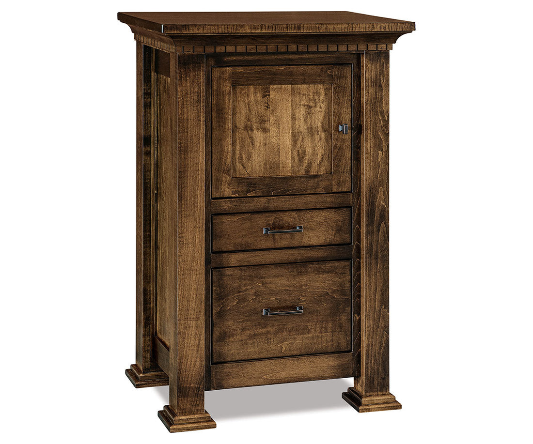 Empire C-Pap Nightstand; 2 drawer, 1 door – 28½"W