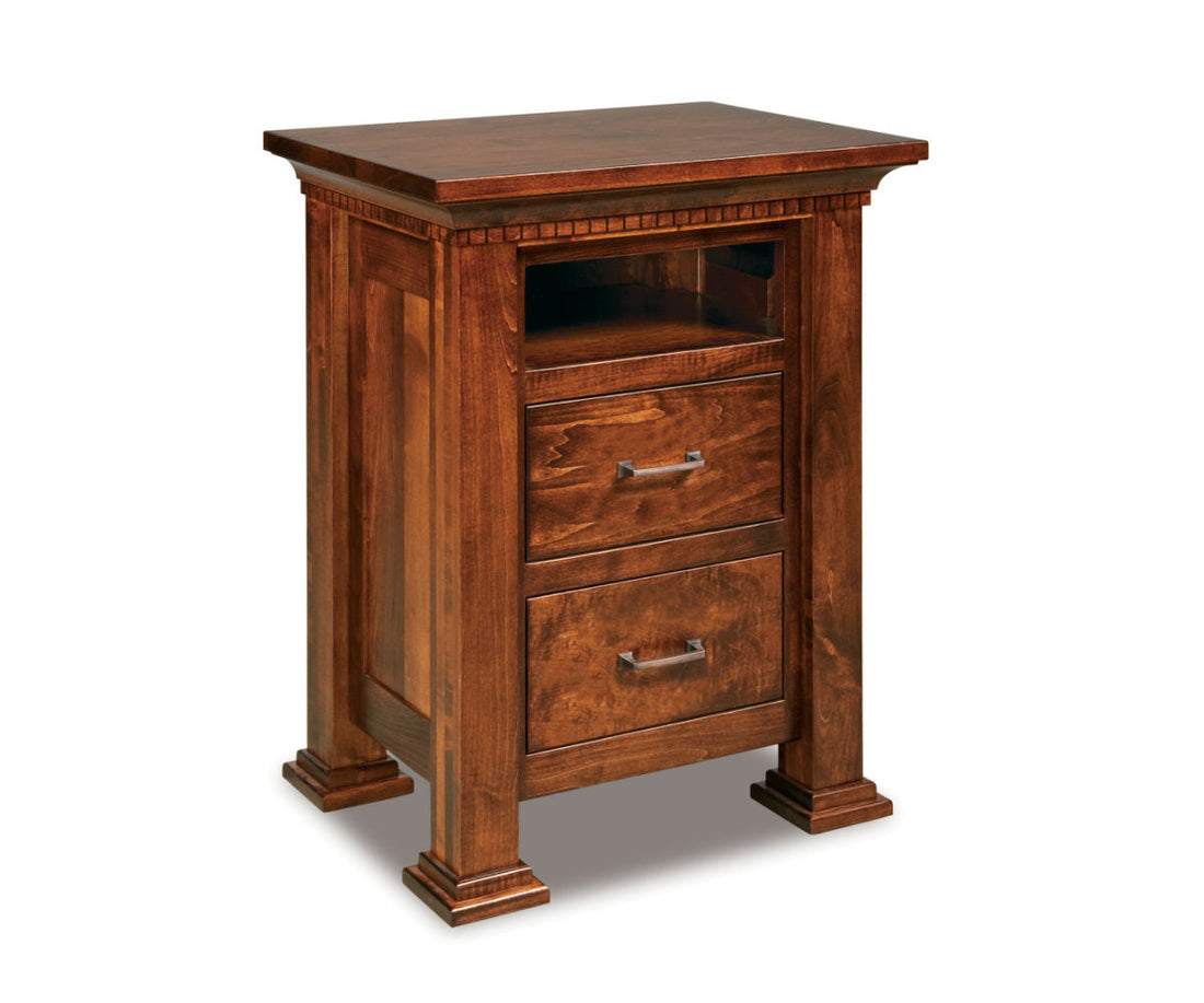 Empire 2 Drawer Nightstand w/opening – 27"W