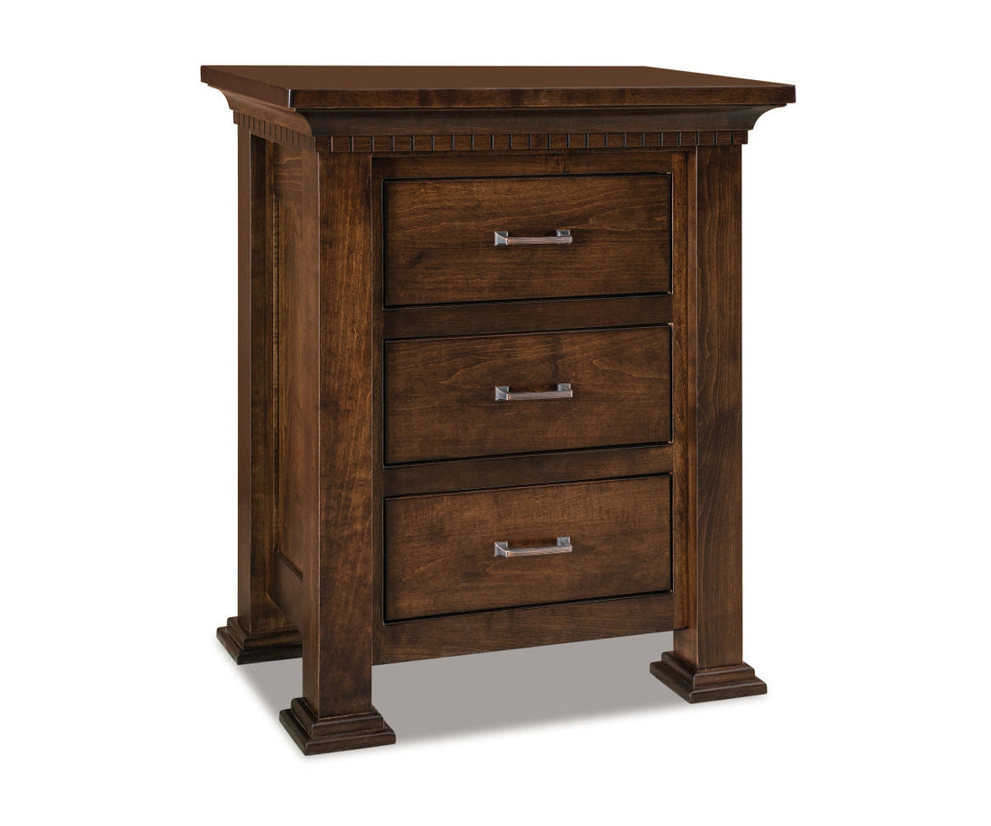 Empire 3 Drawer Nightstand – 30"W