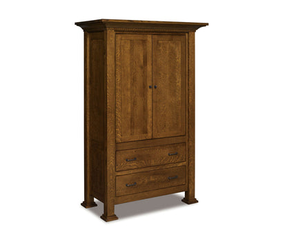 Empire Armoire; 2 drawer, 2 door – 48½"W