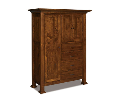 Empire Chifferobe; 4 drawer, 3 door – 58½"W