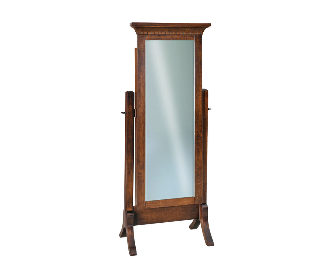 Empire Beveled Cheval Mirror – 26"W