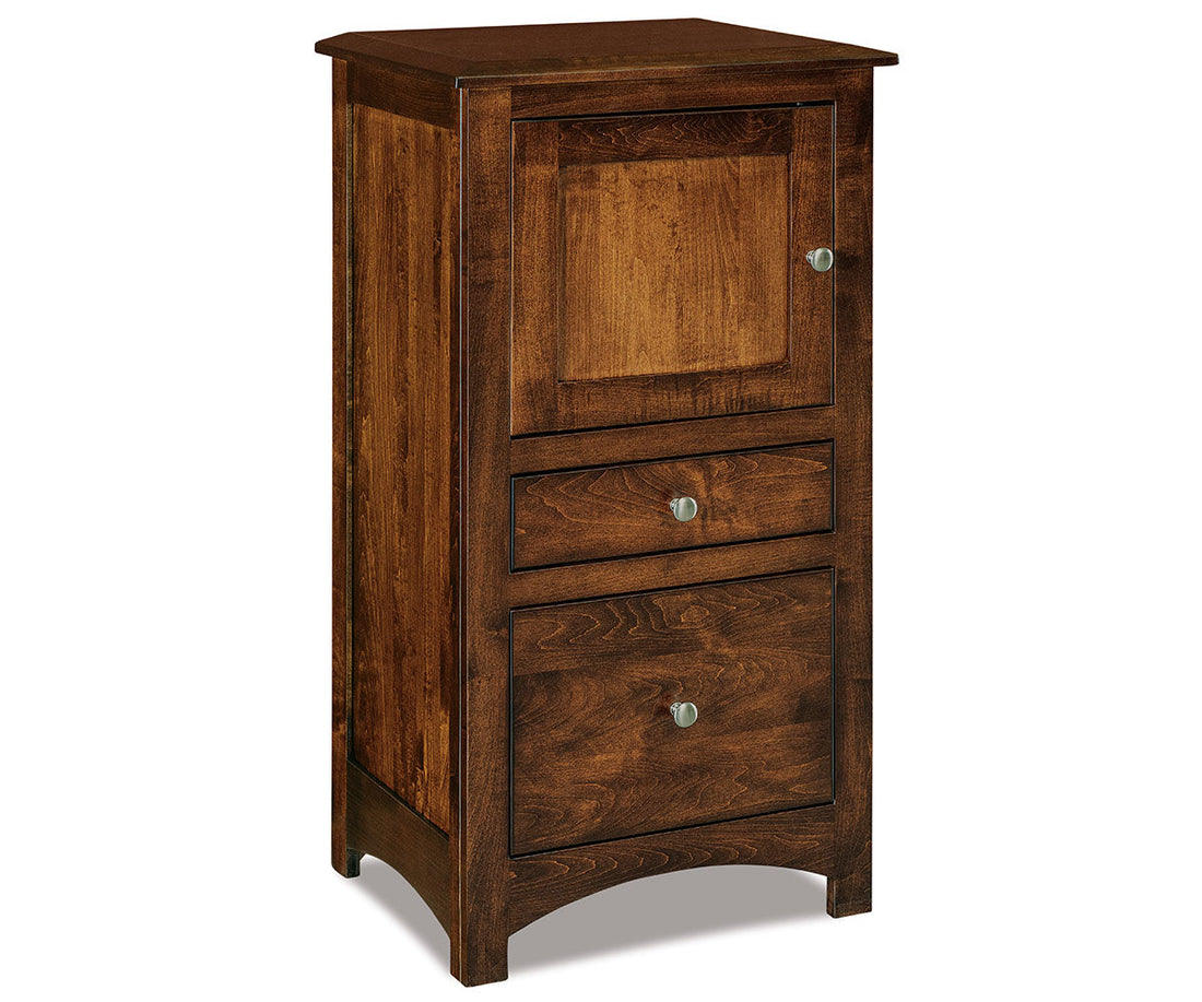 Finland C-Pap Nightstand; 2 drawer, 1 door – 23½"W
