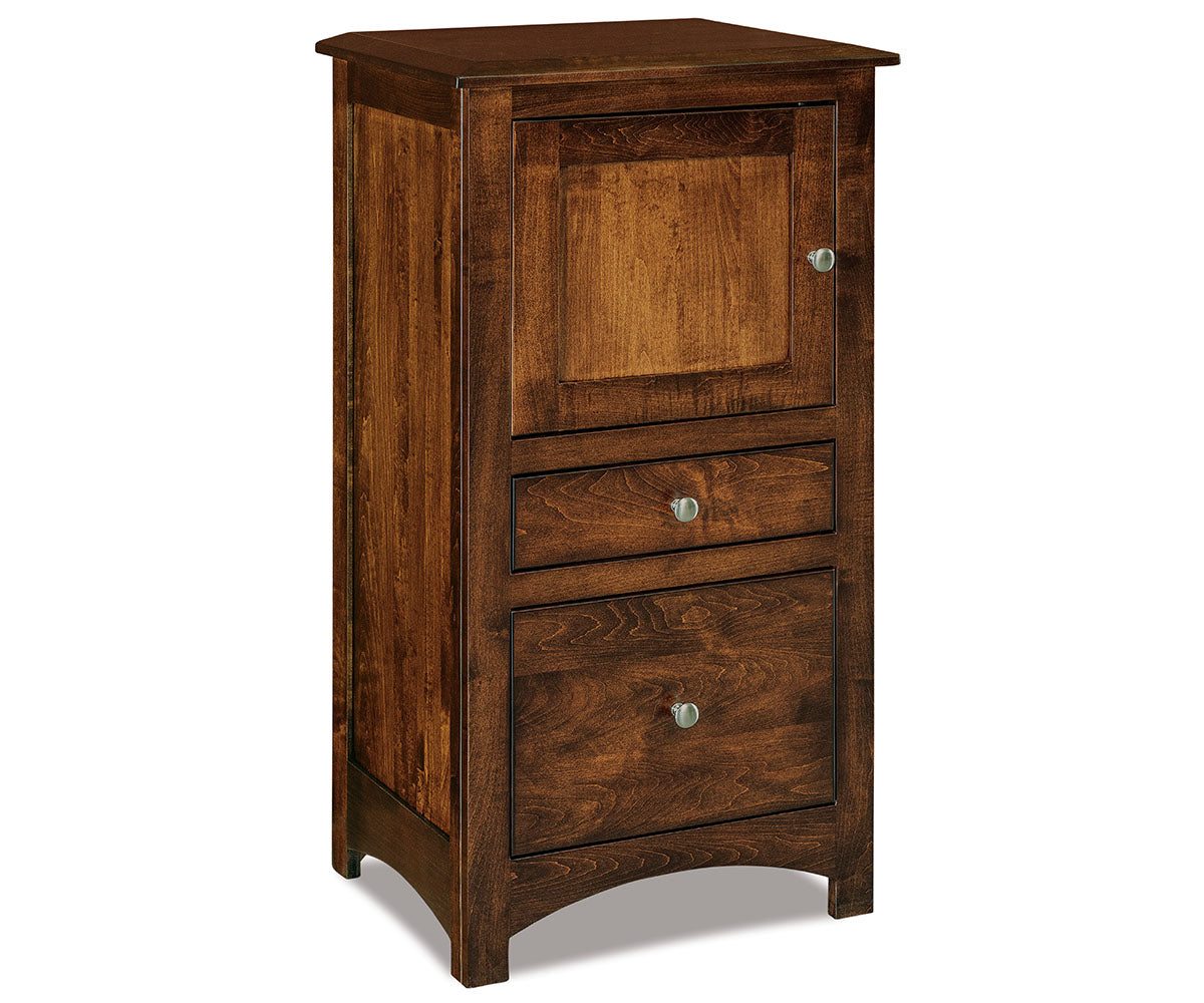Finland C-Pap Nightstand; 2 drawer, 1 door – 23½"W