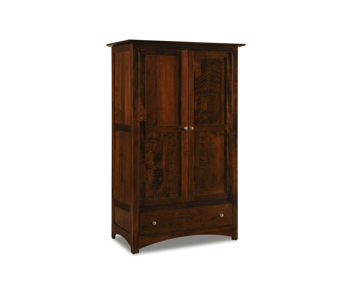 Finland Wardrobe Armoire; 1 drawer, 2 door – 45"W
