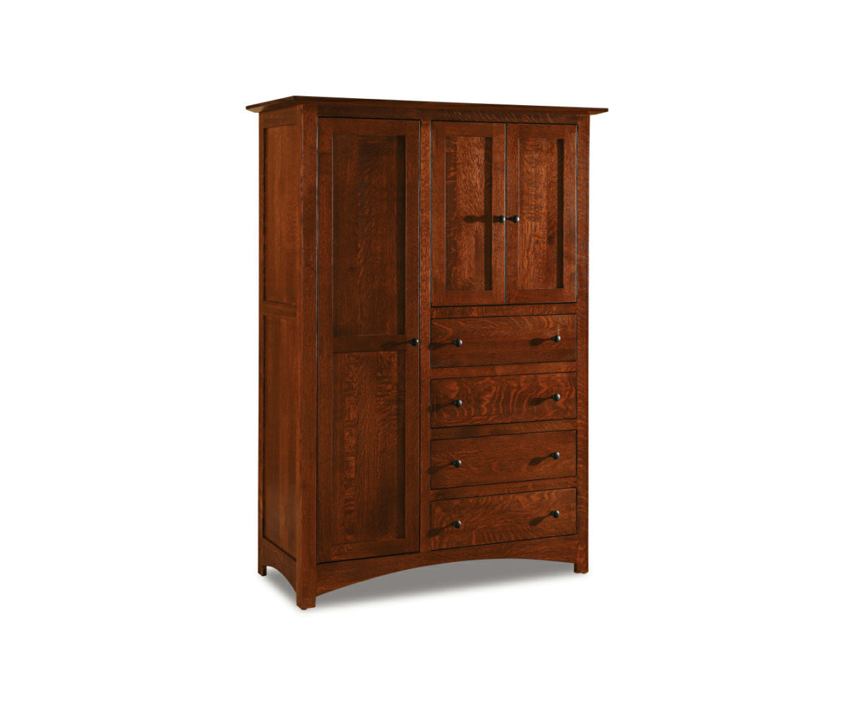 Finland Chifferobe; 4 drawer, 3 door – 45"W