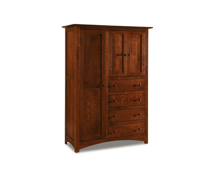 Finland Chifferobe; 4 drawer, 3 door – 45"W