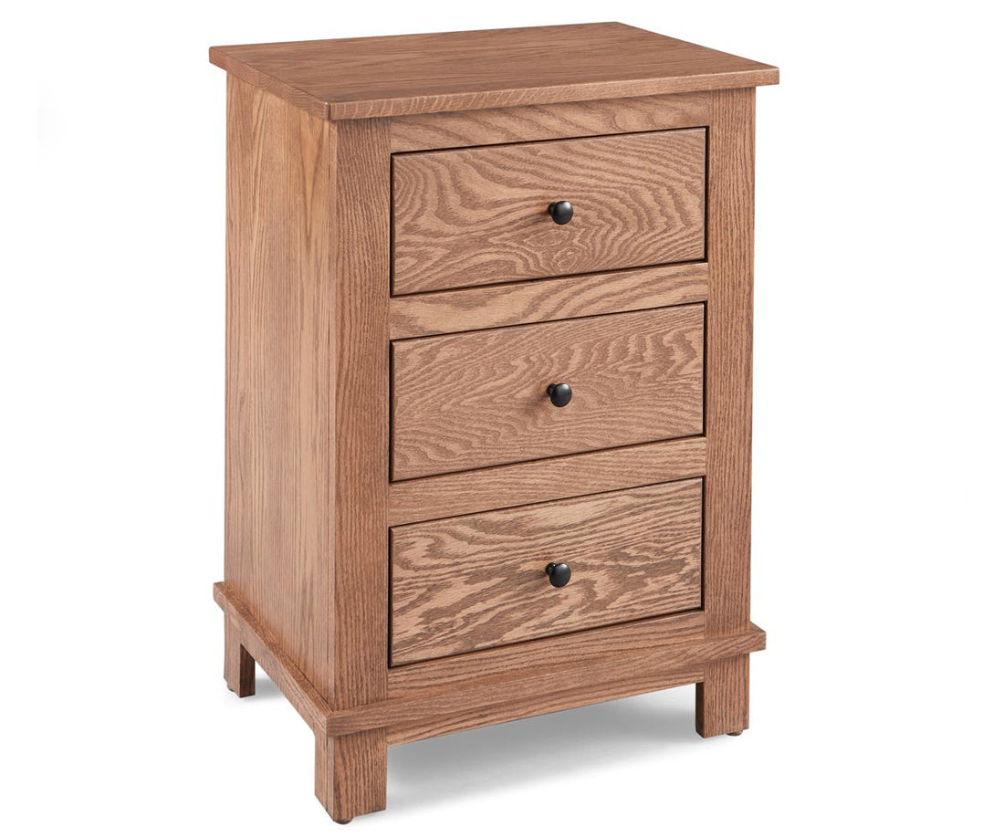 Flint 3 Drawer Nightstand – 20½"W