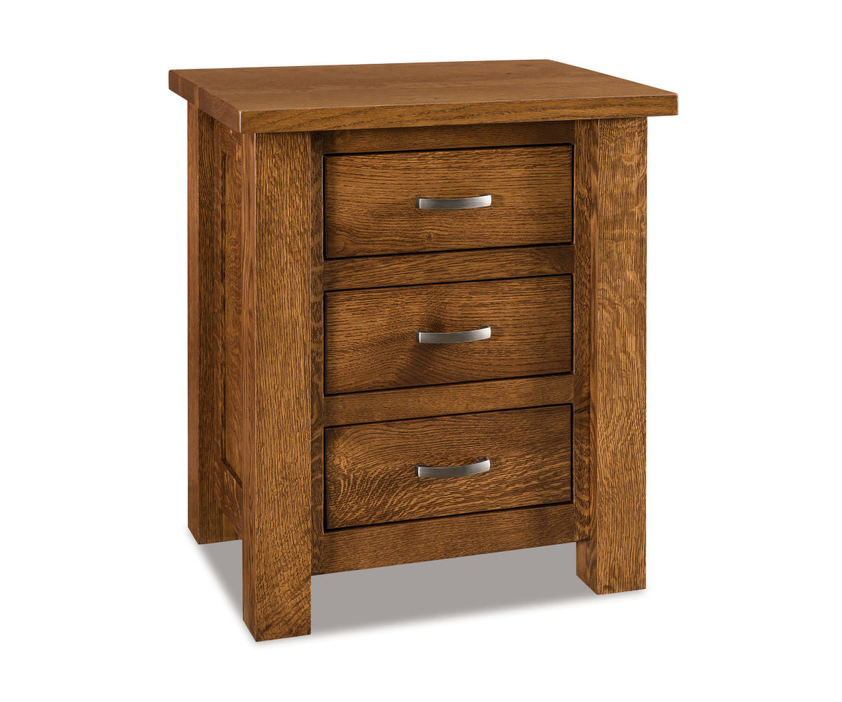 Heidi 3 Drawer Nightstand – 24¾"W