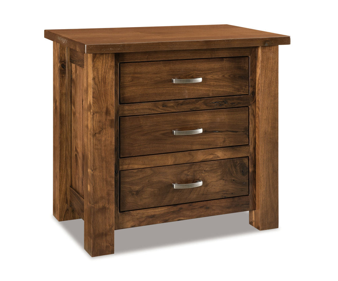 Heidi 3 Drawer Nightstand – 29½"W x 28½"H