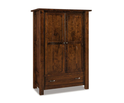 Heidi Wardrobe Armoire; 1 drawer, 2 door – 48½"W