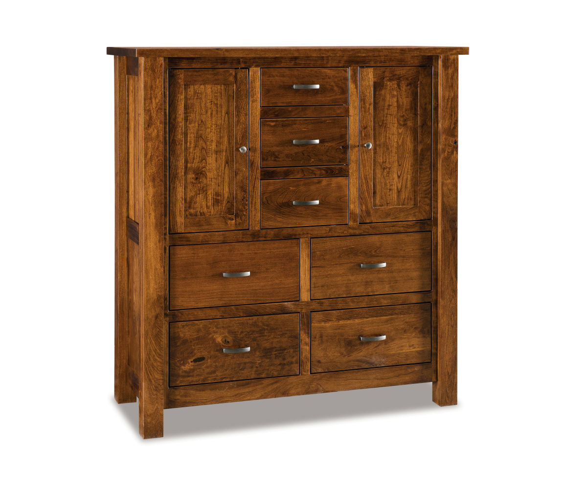 Heidi His & Hers Chest; 7 drawer, 2 door – 53"W