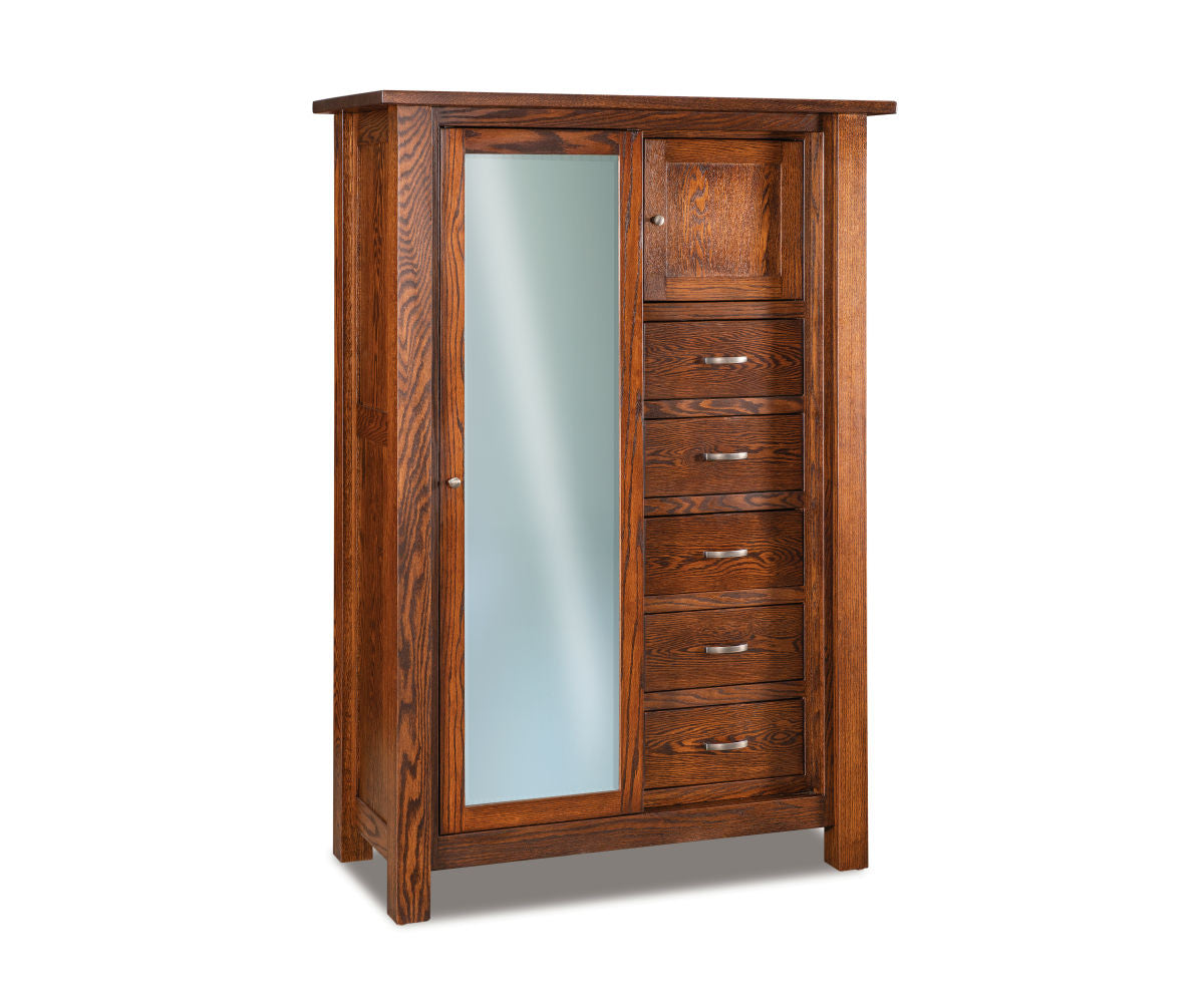 Heidi Chifferobe; 4 drawer, 3 door – 54½"W