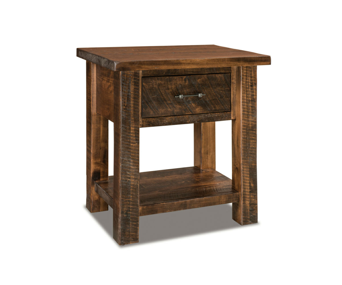 Houston 1 Drawer Open Nightstand – 27"W