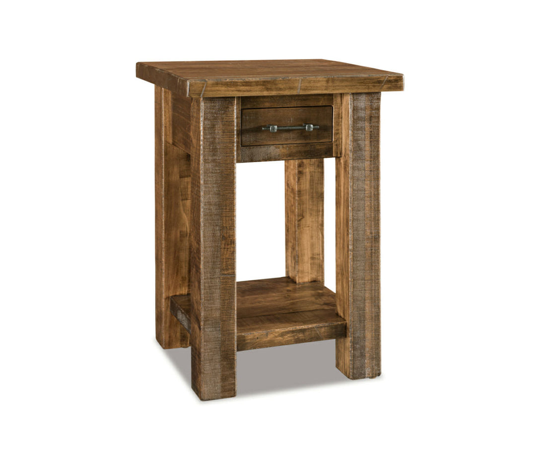 Houston 1 Drawer Open Nightstand – 22¼"W