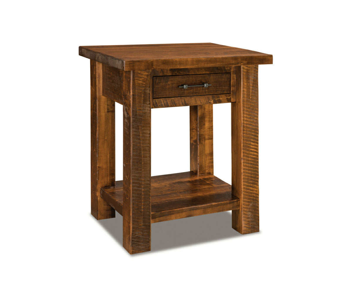 Houston 1 Drawer Open Nightstand – 27"W