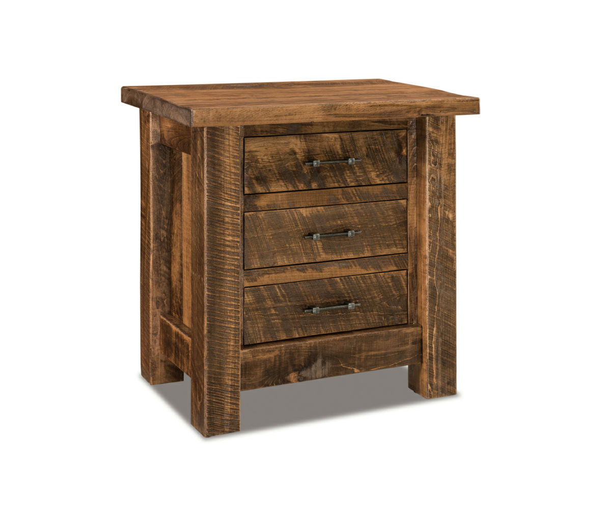 Houston 3 Drawer Nightstand – 30"W