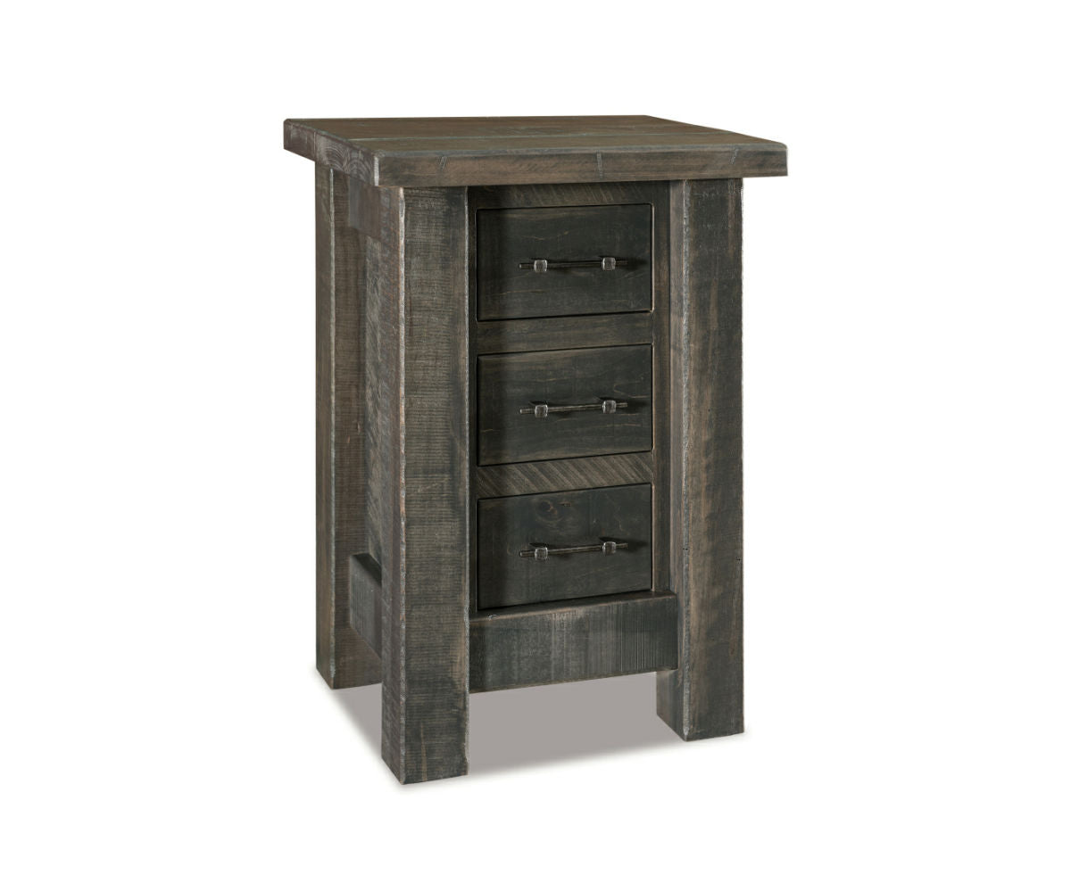 Houston 3 Drawer Nightstand – 22¼"W
