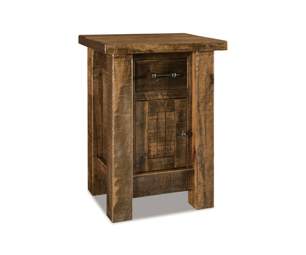Houston 1 Drawer, 1 Door Nightstand – 27"W