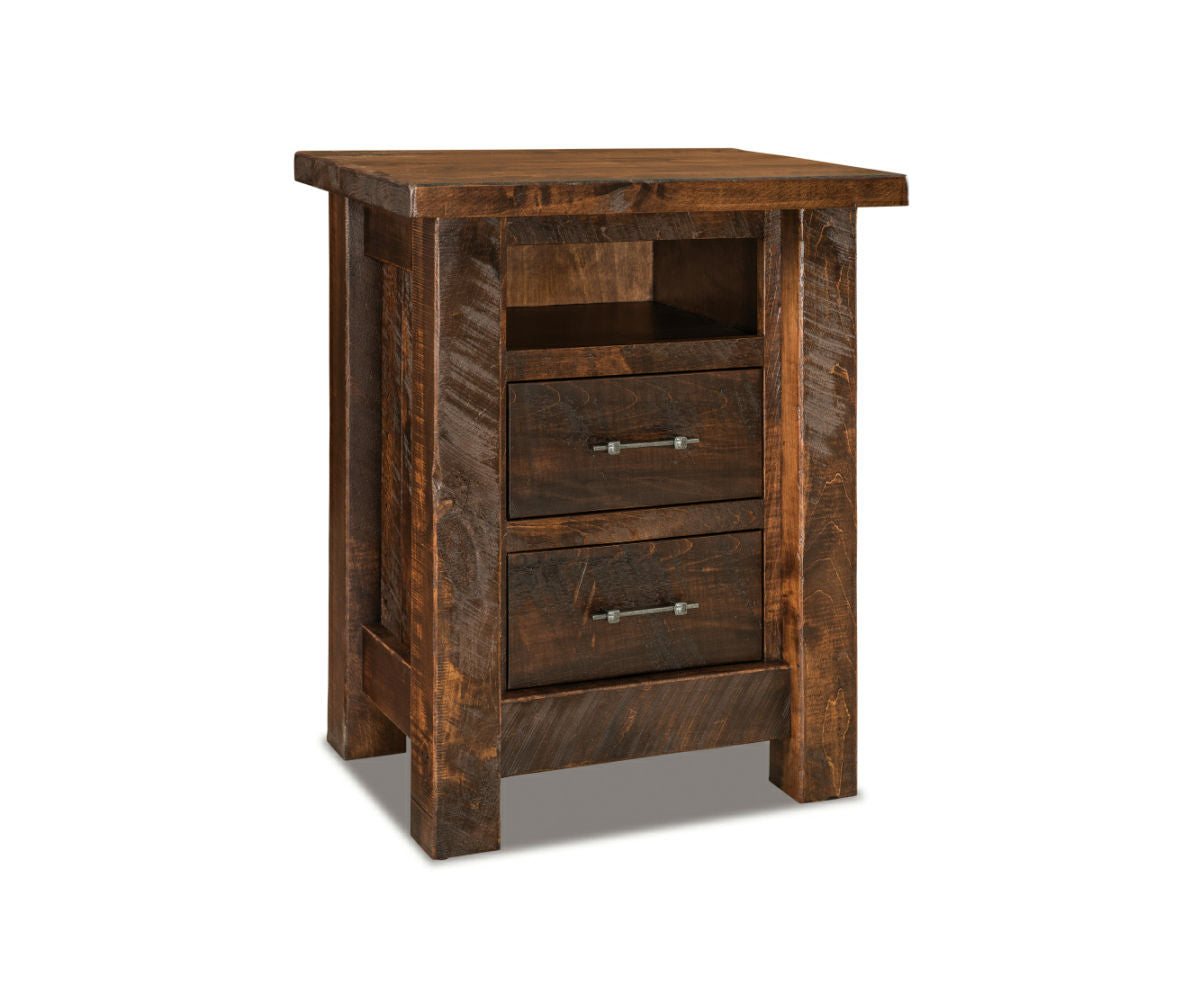 Houston 2 Drawer Nightstand w/opening – 27"W