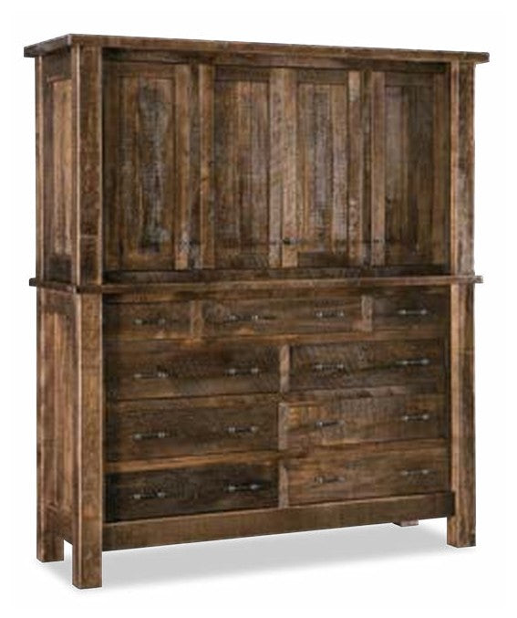 Houston 2 pc. Mule Chest; 8 drawer, 4 door – 79"W
