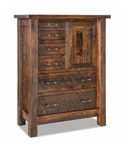 Houston Gentleman's Chest; 6 drawer, 1 door – 45"W