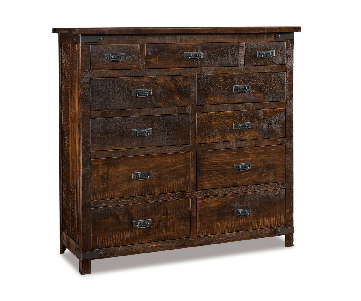 Ironwood 11 Drawer Double Chest – 59"W