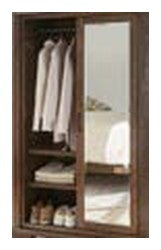 Imperial Sliding Door Chifferobe; 5 drawer, 2 door – 43½"W