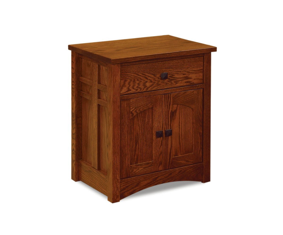 Kascade 1 Drawer, 2 Door Nightstand – 25"W x 28¼"H