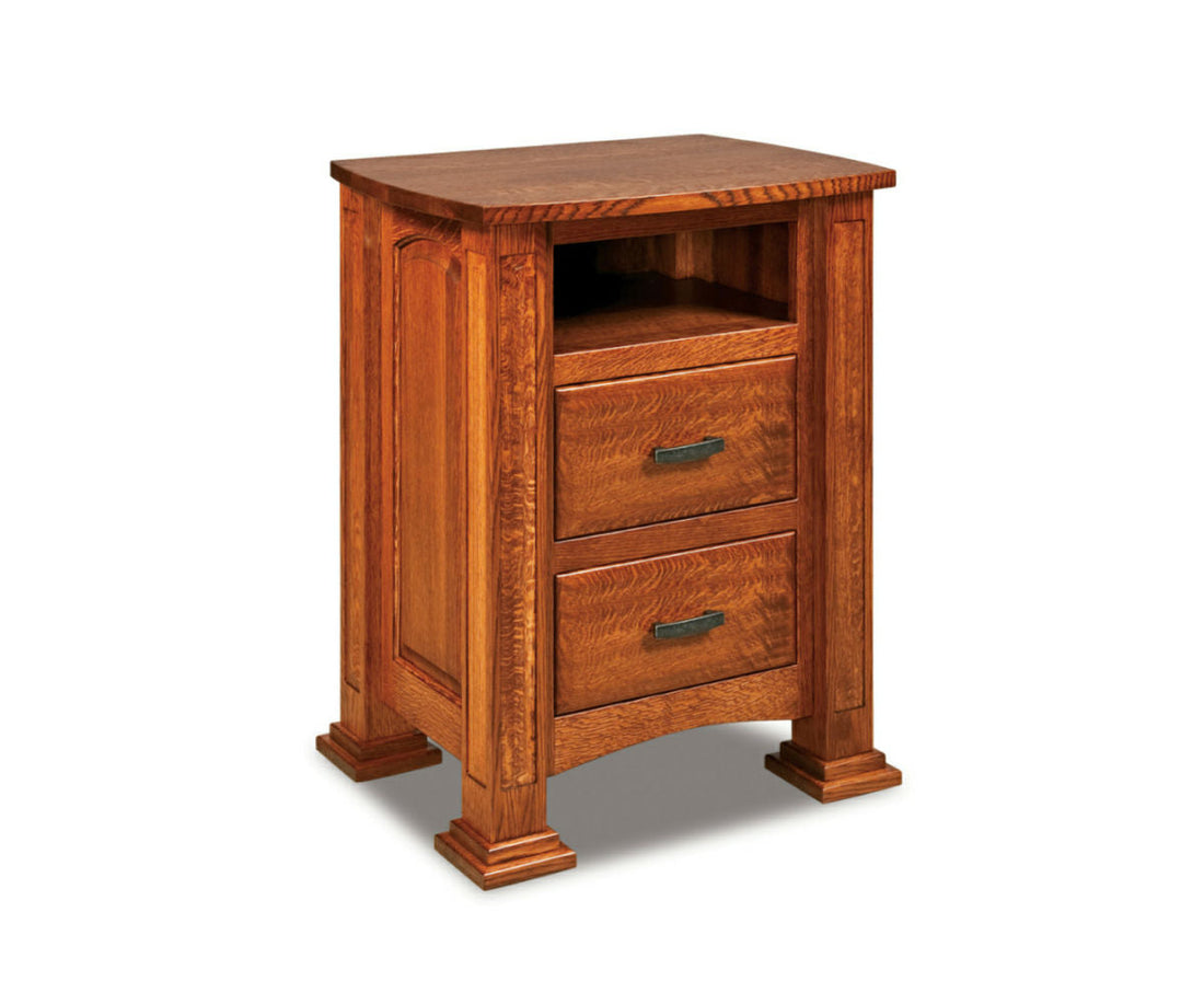 Lexington 2 Drawer Nightstand w/opening – 25½"W