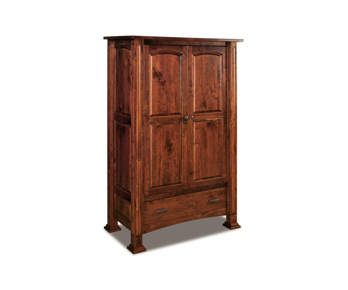 Lexington Wardrobe Armoire; 1 drawer, 2 door – 50"W